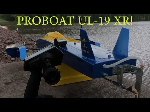PROBOAT UL-19 XR_RUNNING LAPS AT WHITE RIVER!