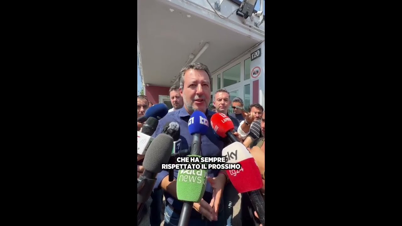 SALVINI VISITA IL GIOIELLIERE ROGERO: “ESTENDEREMO ANCORA LE NORME SULLA LEGITTIMA DIFESA”