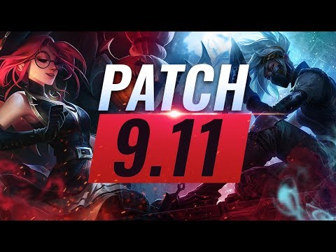 Best Champions TIER List – League of Legends Patch 9.11