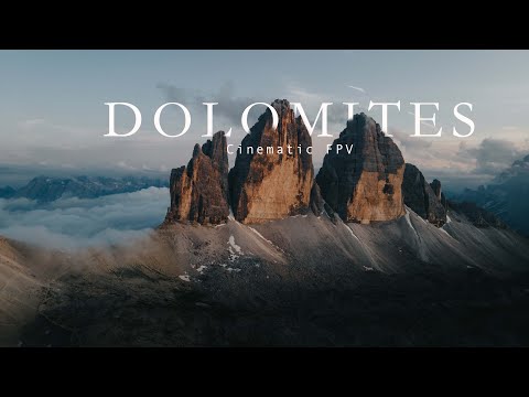 Exploring the Dolomites l Award winning Cinematic FPV video