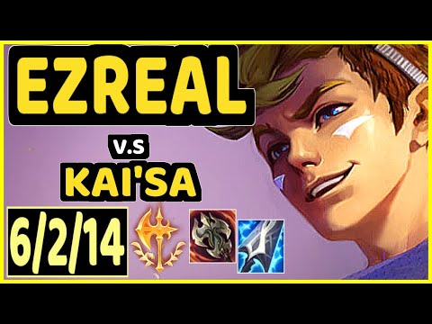 HADES (EZREAL) vs KAI'SA - 6/2/14 KDA BOTTOM ADC GAMEPLAY - EUW Ranked MASTER