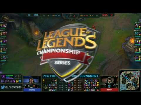 Roccat vs Millenium | Game 1 S7 EU LCS Spring 2017 Promotion Tournament | ROC vs MIL G1 1080p