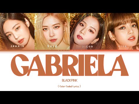 「AI COVER」BLACKPINK - Gabriela | Color Coded Lyrics