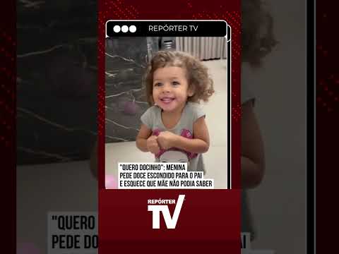 O pai tentou fazer um agrado escondido, mas a Ester entregou tudo para a mãe