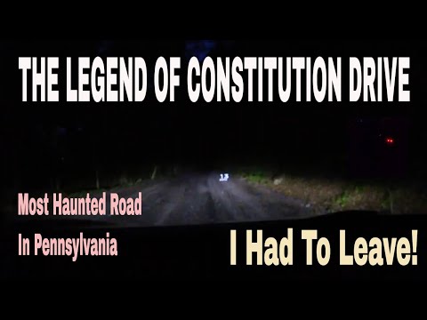 Constitution Drive URBAN LEGEND | Most Haunted Road in PA (Allentown, PA)