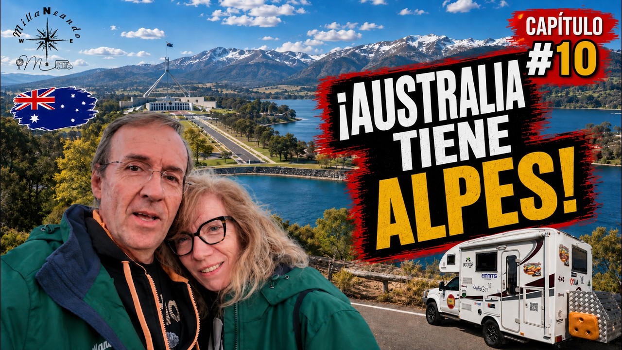 🇦🇺 CANBERRA y los ALPES AUSTRALIANOS: ¡La otra AUSTRALIA! | #10 MILLANEANDO por AUSTRALIA 🚐 🌍