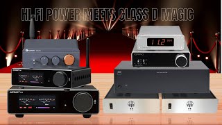 Top 5 Hi-Fi Class D Amplifiers for True Audiophiles