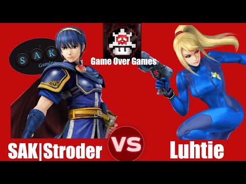 Game Over Games - SAK|Stroder (Marth) VS Luhtie (ZSS) SSB4 Singles