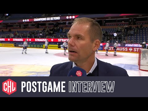 Postgame interviews: Färjestad Karlstad - Red Bull Munich