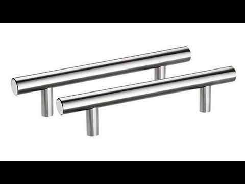 Puxador de Porta 010 em Inox 304 Duplo (par)