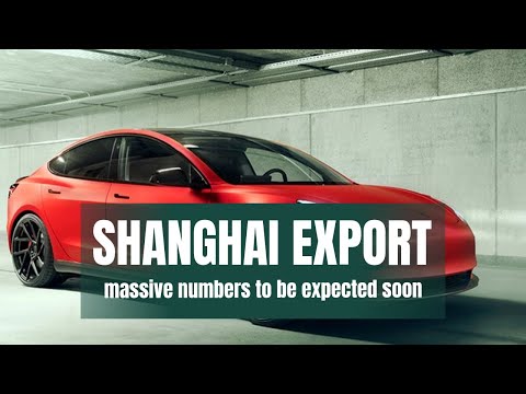 TESLA Massive Exports will start soon!