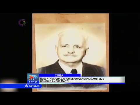 Curioso testimonio de General mambí que conoció a José Martí