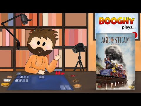 Booghy plays... Age of Steam(Pittsburgh)(3p, Playthrough, Impressions)
