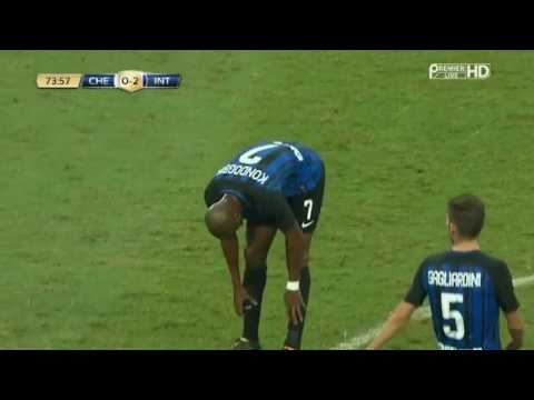 Geoffrey Kondogbia scores an incredible own goal!!!