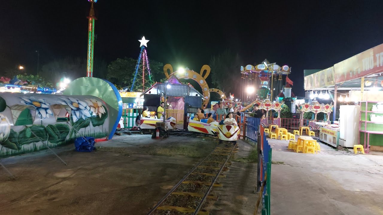 Embark on a walking tour of White Rabbit Fun Park.