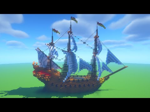 🏴‍☠️ Build EPIC Spanish Galleon in Minecraft