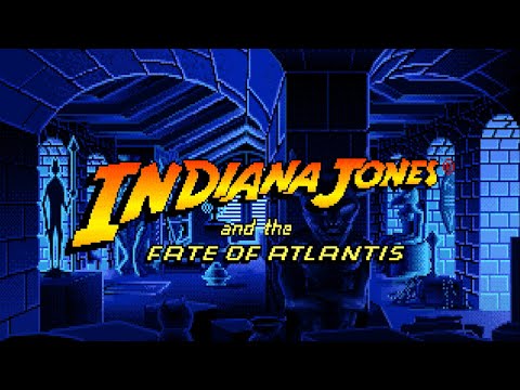 Indiana Jones and the Fate of Atlantis Longplay (CD, 1993) [Crisp 4K] [MT-32]