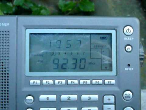 FM-DX (Tropo) 01.06.2009: DR P3 Ølgod/Baunshøjvej, DNK in Geeste - 367km