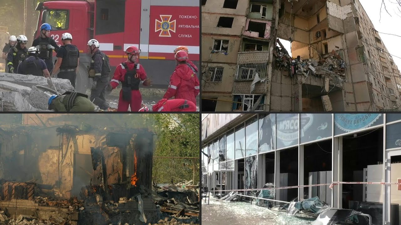 ‘É impossível viver lá’: as consequências dos ataques russos em Kharkiv, na Ucrânia | AFP