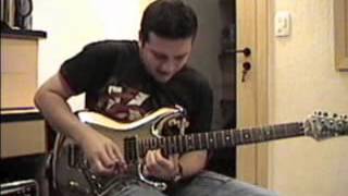 Gustavo Guerra video cover Joe satriani Surfing With the Alien