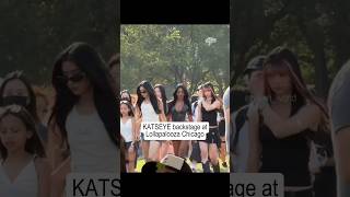 KATSEYE backstage at Lollapalooza Chicago 🔥 #katseye