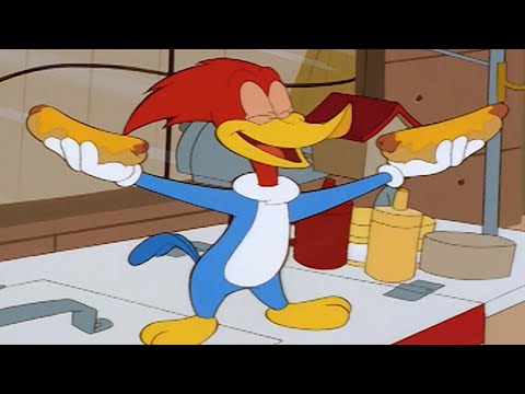 1 Hora de Pica-Pau | O Carrinho de Cachorro-Quente do Pica-Pau + Outros Episódios Completos