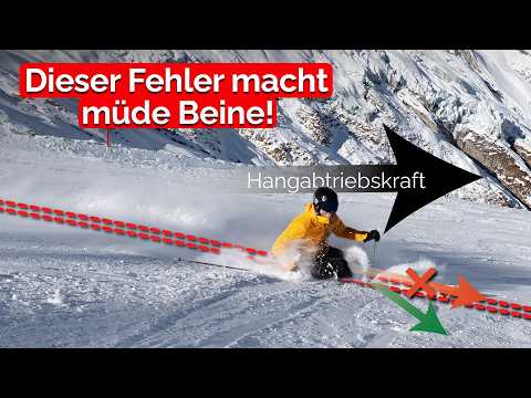 Mit diesem Carving-Fehler wirst du nie effektiv carven ❌ | Druck richtig nutzen beim Skifahren