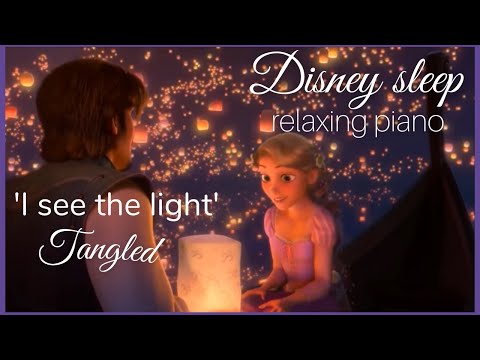 Disney RELAXING piano -  'I see the light' one hour sleep, meditation, study | Fall asleep FAST