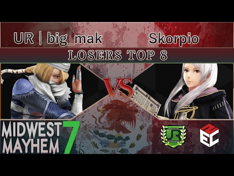 Midwest Mayhem 7 LOSERS TOP 8 - UR | big_mak (Sheik) vs Skorpio (Robin)