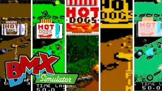BMX Simulator | Versions Comparison | C64, ZX, Amiga, Amstrad, Atari 8-bit, Atari ST, MSX, C16, NES