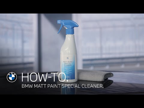 How-To: Properly Cleaning BMW Frozen Paints with Matt Finish.