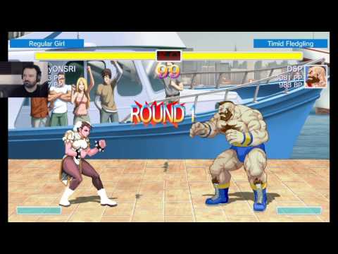 Ultra Street Fighter 2 1st Online MP pt53 - Gief vs. Lag