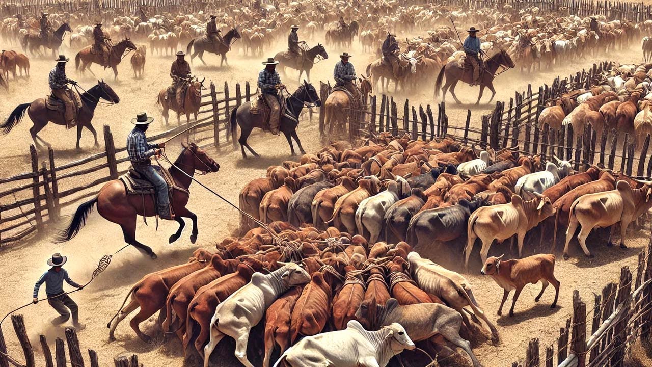 American Farmers Raise Millions of Cows and Goats This Way