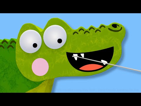Silly Crocodile Has A Loose Tooth - Family Friendly Story For Kids