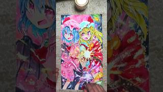【掛け軸】レミリア＆フランドール　【メイキング】