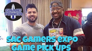 New game pick ups From the Sac Gamers expo