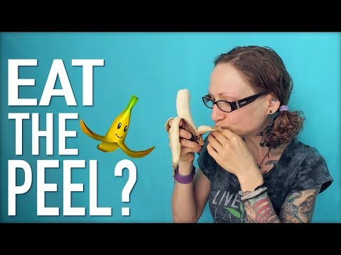 Health Benefits of Eating Banana PEELS!