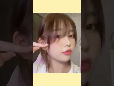 HOW TO GET CUTE KOREAN BANG CUT #shorts #haircut #korean