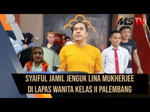 Pedangdut Syaiful Jamil Jenguk Lina Mukherjee di Lapas Perempuan Palembang