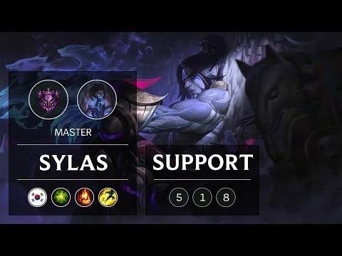 Sylas Support vs Gragas - KR Master Patch 9.2