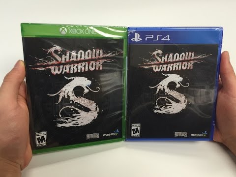 Shadow Warriors Unboxing!! (Xbox One / PS4)