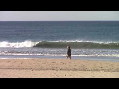 Beach view of surf at Playa Camaronal