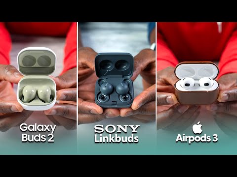 Ausinės Sony LinkBuds S WF-LS900N, Baltos spalvos video