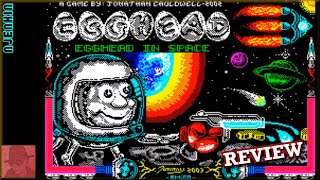 Egghead in Space : Homebrew from 2003 - on the ZX Spectrum 48K !! with Commentary