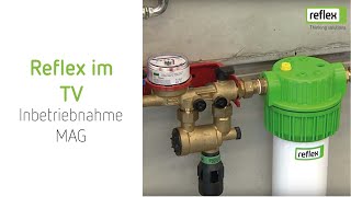 Inbetriebnahme und Vordruckprüfung von Membran-Druckausdehnungsgefäßen