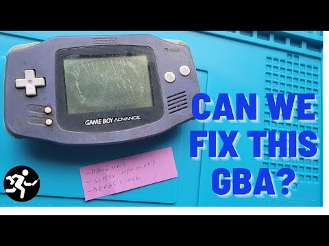 Gameboy Advance Restoration (with polarizer replacement)