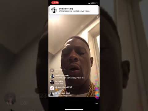 MOSKI FREESTYLE ON LIVE WITH BOOSIE