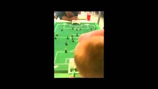 preview picture of video 'First Faith Church Game Night - Action Pro Football (soccer) Board Game Part 1'