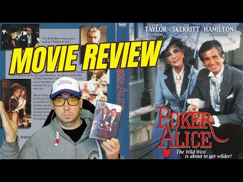 🎬🎲 Poker Alice (1987) TV Movie Review | Elizabeth Taylor's Classic Wild Western 🎬🎲