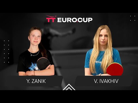 19:40 Yulianna Zanik - Valeriia Ivakhiv 01.12.2023 TT Euro.Cup Women Ukraine Master TABLE 4